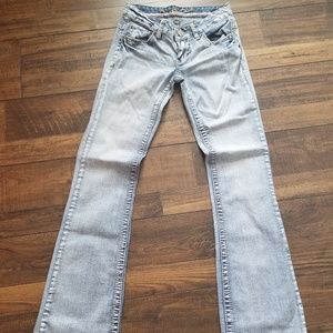 semi-flare, bootcut jeans
